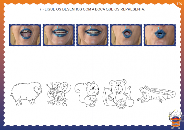 Atividades Letra U